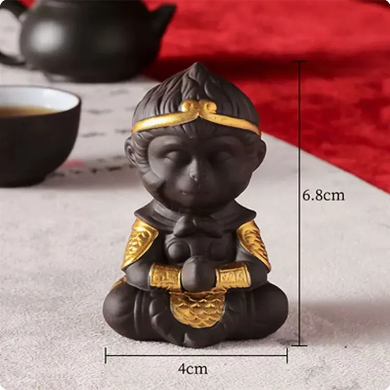 

Мини-фигурка Обезьяны Короля из фиолетовой глины NLSLASI