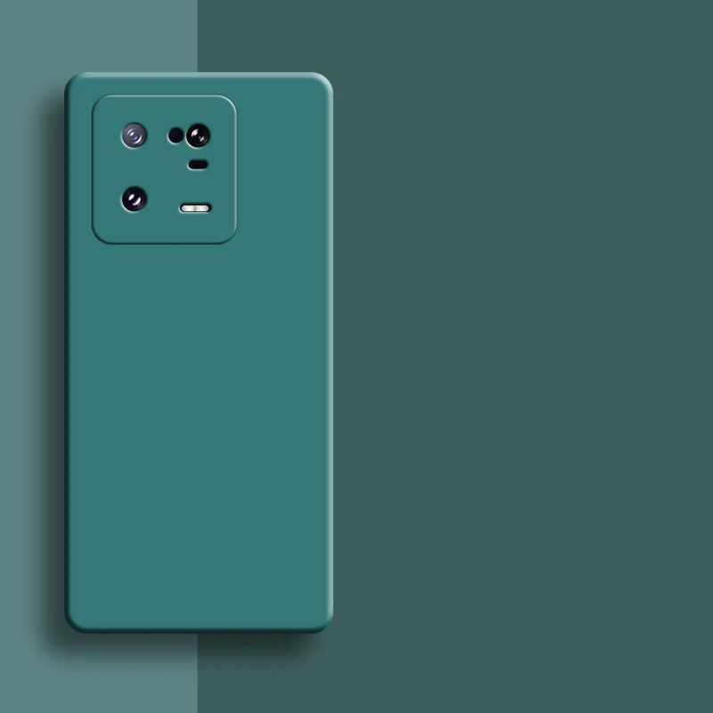 For Xiaomi 13 Pro Case 6.73 inch Original Liquid Silicone Rubber Shockproof Bumper Xiaomi 13 Pro Cover For Xiaomi 13 Pro Fundas