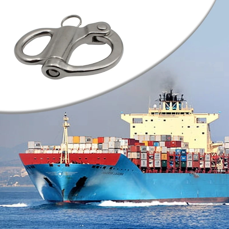 Поворотная скоба из нержавеющей стали для парусников спинакеров фалов и