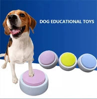 dog training communication recording button pet voice conversation dogs eating trainer can recorded sound pet toys hot sale