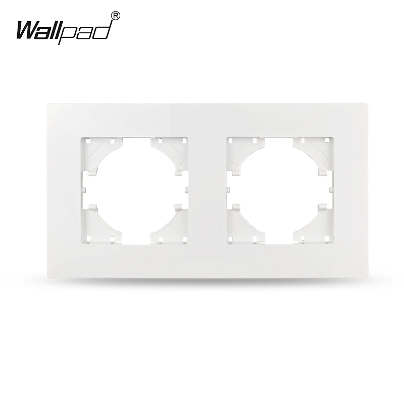 

Wallpad белая огнестойкая пластиковая панель для розеток