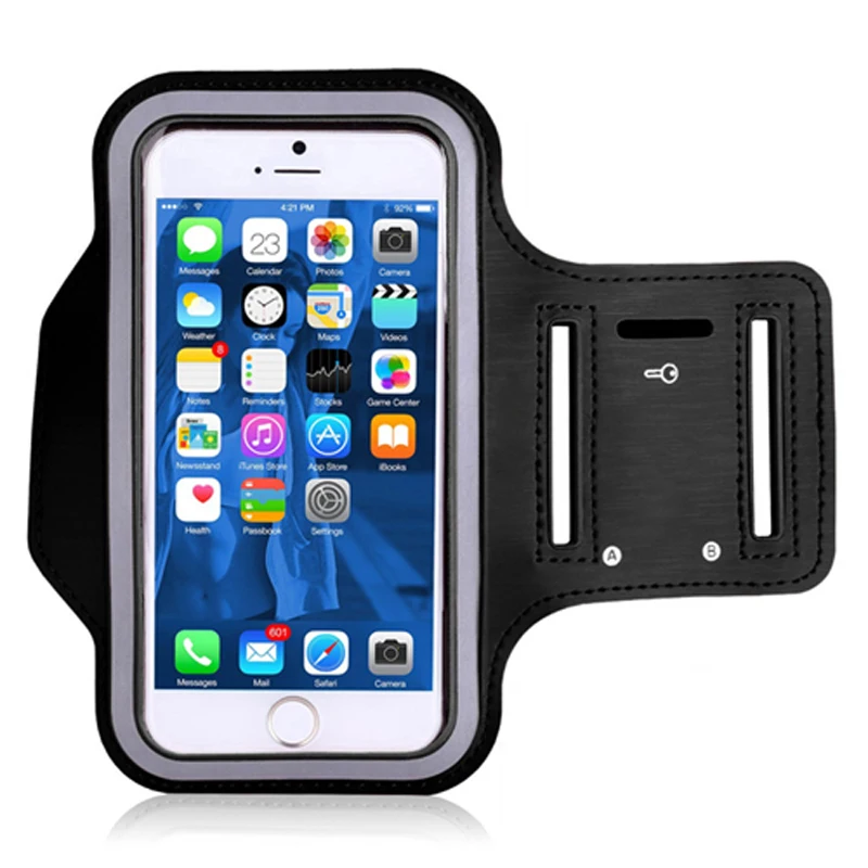 

Running Sports Phone Bag For iPhone 8 7 Plus SE 2020 X XR XS Max 12 13 Arm Band Holder Case Sport Gym Phone Arm Pouch On Hand
