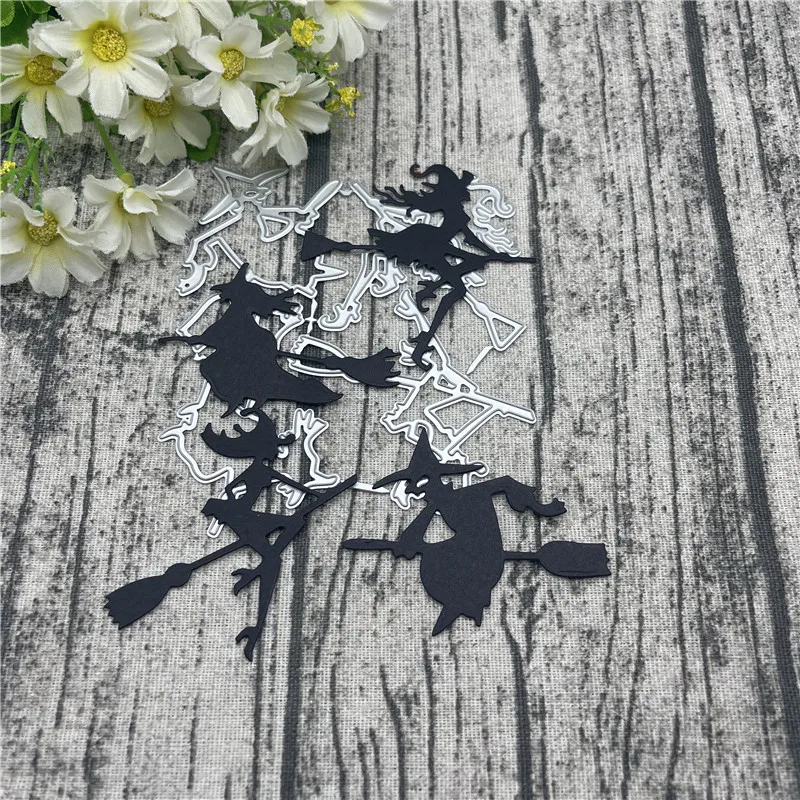 Металлические Вырубные штампы в виде черепа на Хэллоуин для рукоделия