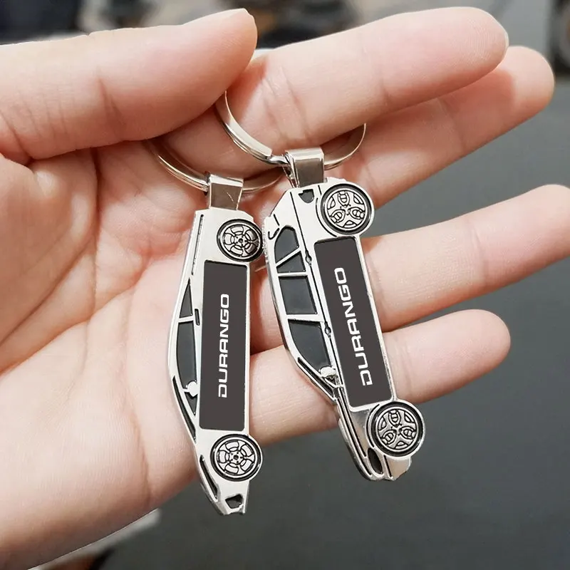 

Car Key Chain For Dodge Durango Metal Car-Styling Key Ring Pendant For Dodge Challenger Caliber Journey Ram 1500 SRT SXT Dart