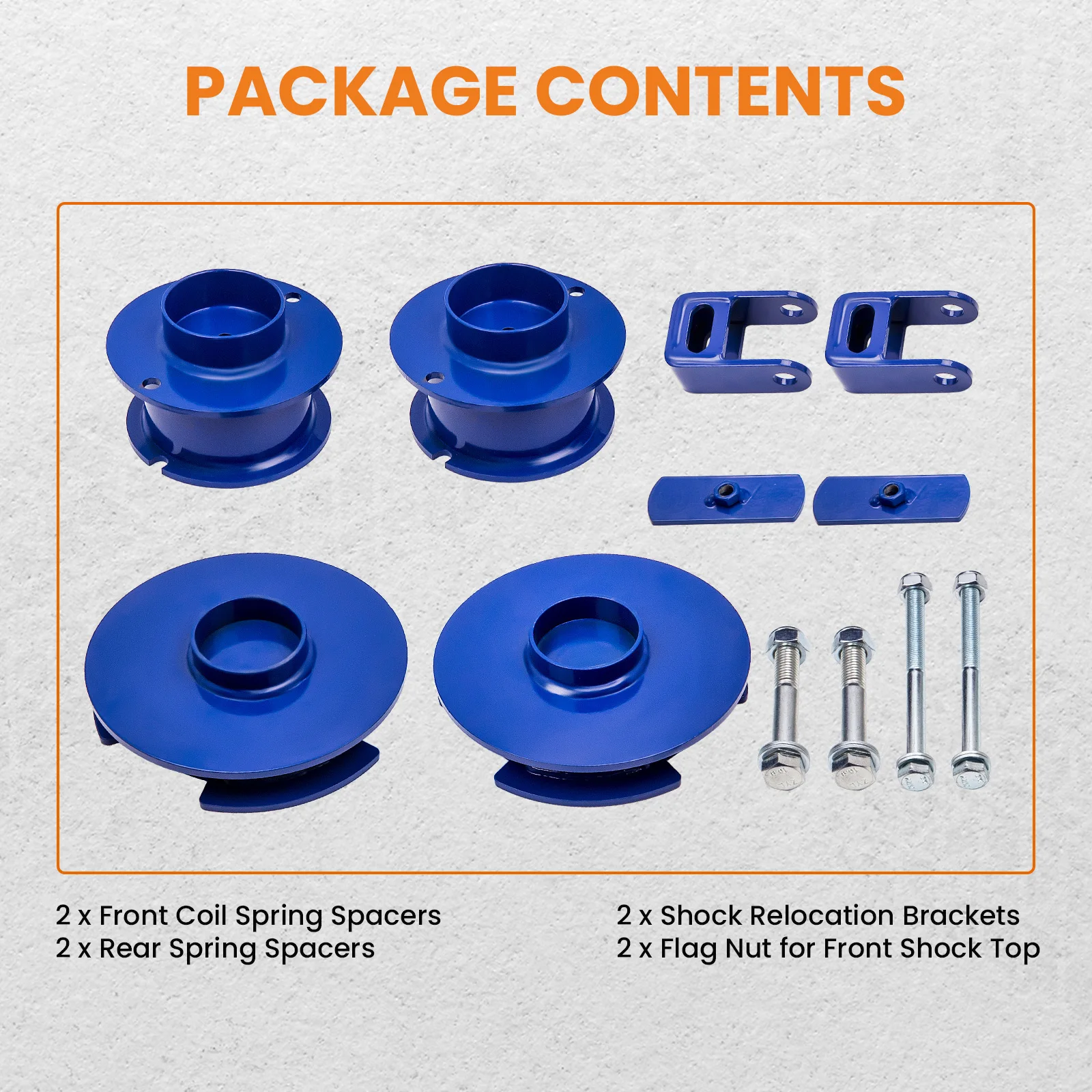 Передний комплект подвески 3 дюйма задний 1 5 для Dodge Ram 2500 2014-20 прокладка пружины