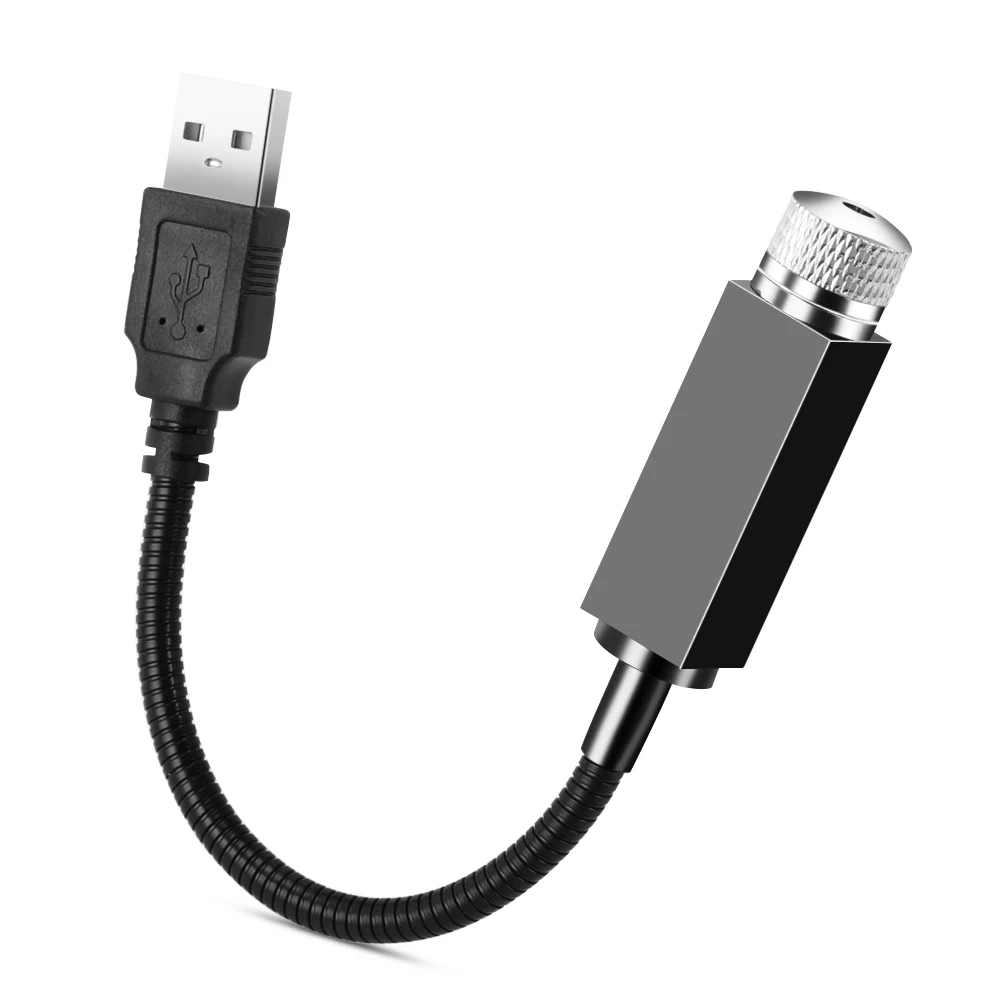 Автомобильная звезда на крышу романтический USB-светильник декоративная лампа