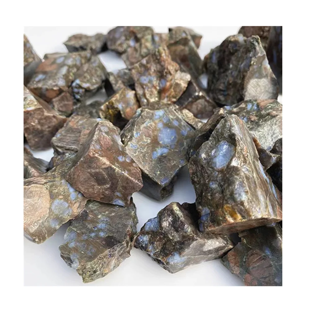 

Natural Crystal Amphibole Rough Gemstone Stone Mineral Irregular Reiki Crystals Healing Stones For Aquarium Decoration