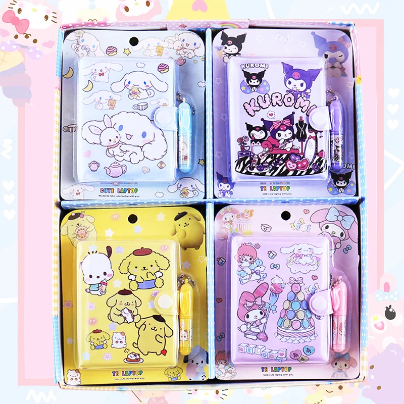 

Sanrioed фотографический Набор Kawaii переносной аниме мелодия Kuromi Cinnamoroll милые студенческие канцелярские принадлежности милые детские подарки