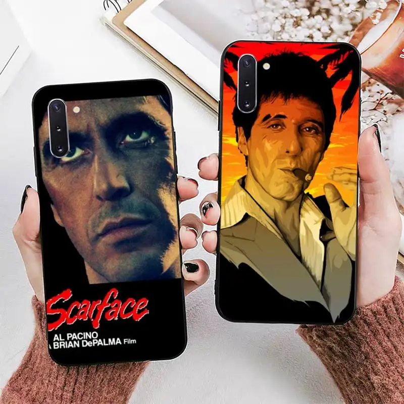

Scarface 1983 film Al Pacino movie Phone Case for Samsung Note 5 7 8 9 10 20 pro plus lite ultra A21 12 72