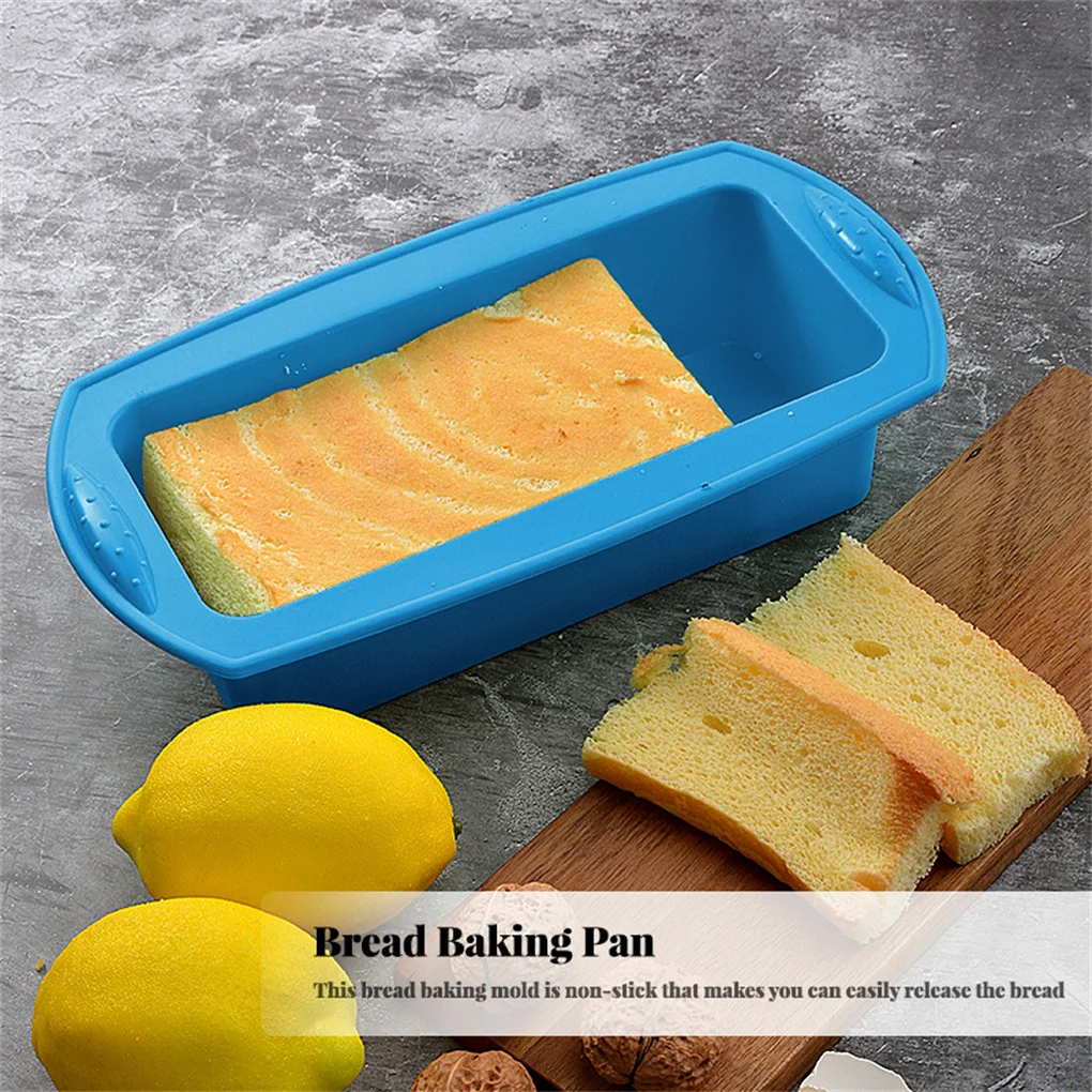 

Bread Mold Loaf Toast Non-stick Silicone Baking Tray Non-stick Toast Rectangle Mould for Home Bakery kitchen Baking Tools