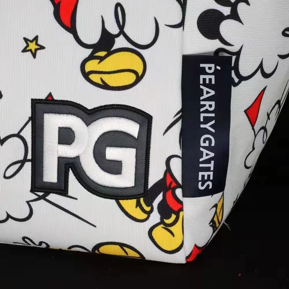 PG Golf Clothing Storage Bag Ladies Golf Bags Eco-Print Canvas Composite Bag