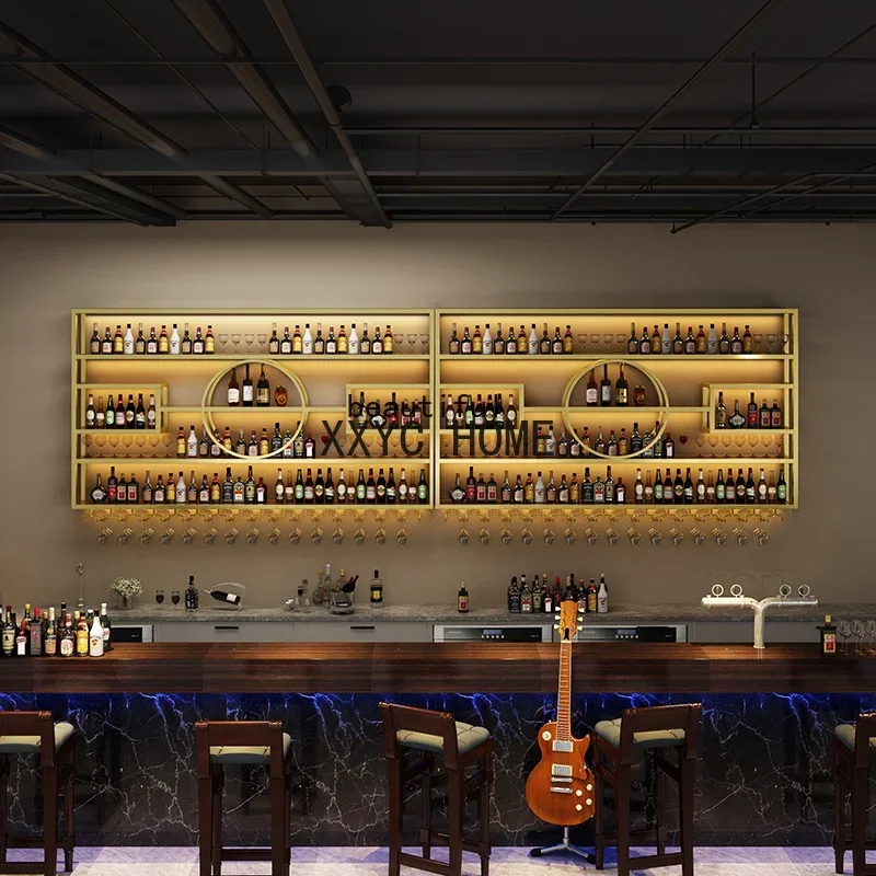 Розничная винная полка для ресторана традиционная уникальная настенная витрина