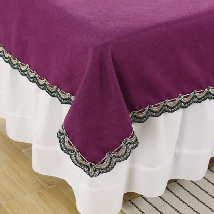 Бархатное постельное белье с отверстиями 120x230 см