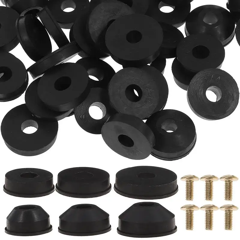 

1 Set Faucet Washer Assorted Water Tap Washer Hose Bib Leaking Repair Kit Rubber Huasi Faucet Sealing Washer Set