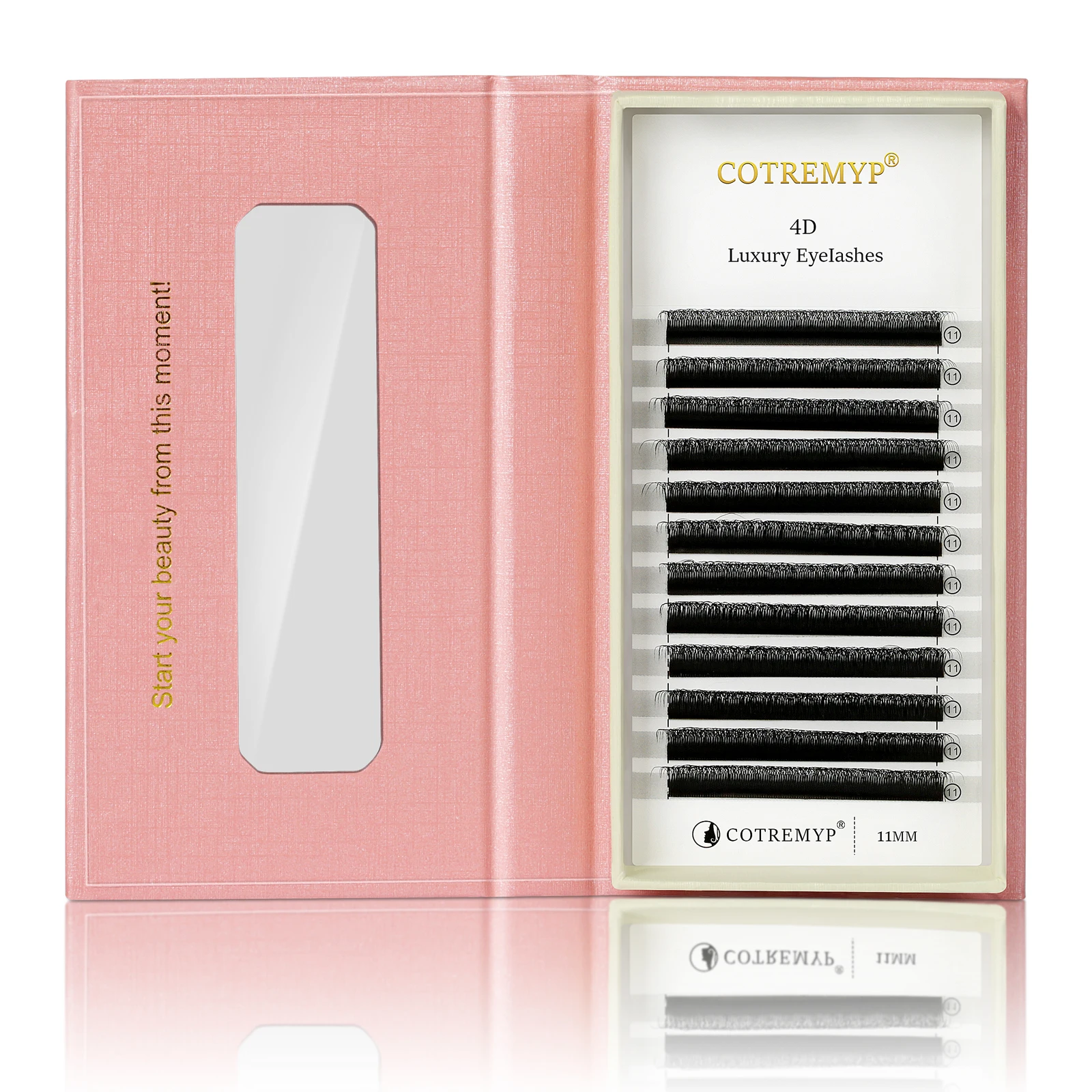 

Накладные ресницы с 4 листьями клевера, 4 наконечника, мягкие ресницы, потрясающий 3D-эффект для любителей красоты глаз, девочек