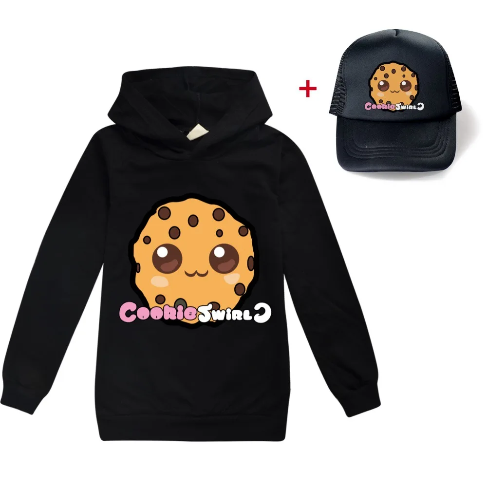 Детская хлопковая толстовка с капюшоном длинным рукавом