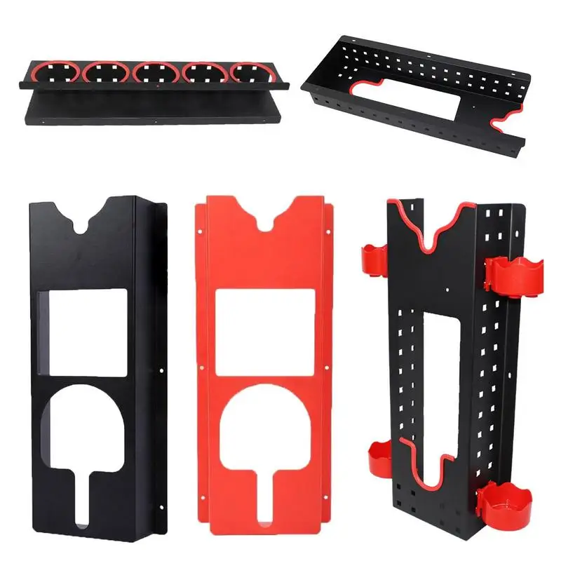 Adjustable Spray Bottle Rack Holder Auto Cleaning Detailing Tools Storage Portable Garage Wall Mount Storage Organizer Accesory
