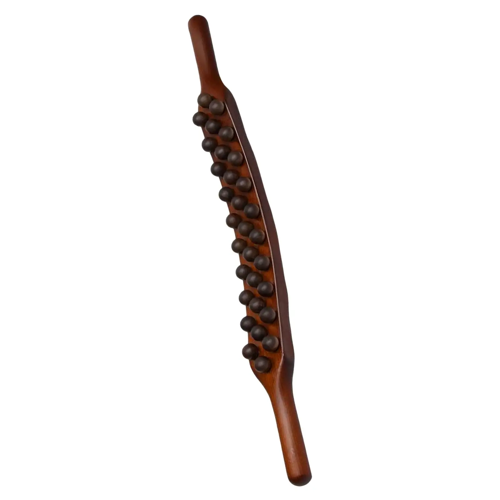 

58cm Scraping Stick Massager Muscle Massage Stick Body Massage Roller Stick Massage Guasha Tool for Neck Abdomen Pain