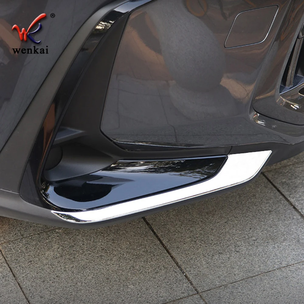 Хромированная защитная накладка на передний бампер ABS для Lexus NX 200 250 260 350h 450h 2021 2022