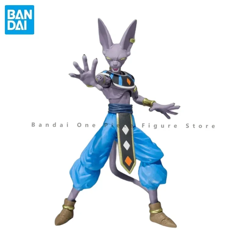 В наличии оригинальная SHF Bandai Dragon Ball Super Beerus экшн-фигурка анимационная игрушка
