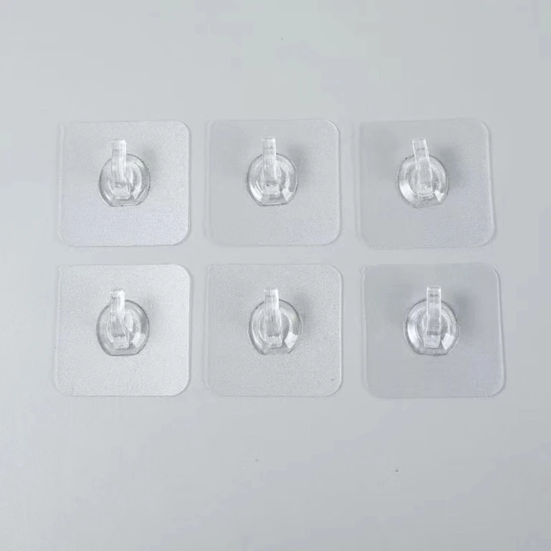 Настенный крючок прочная самоклеящаяся прозрачная присоска стойка для тяжелых