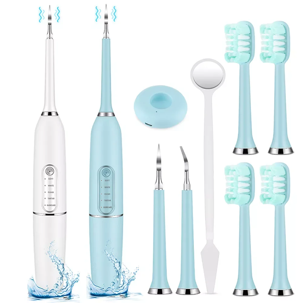 

Electric Dental Calculus Remover Dental Scaler Tartar Plaque Stains Cleaner Teeth Whitening Kit Teeth cleaner Oral Hygiene Care