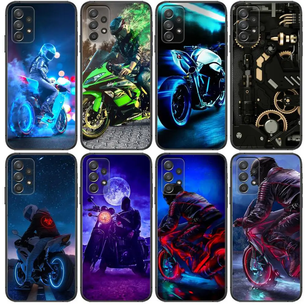 

H-cool locomotive heavy attack Phone Case Hull For Samsung Galaxy A70 A50 A51 A71 A52 A40 A30 A31 A90 A20E 5G a20s Black Shell A
