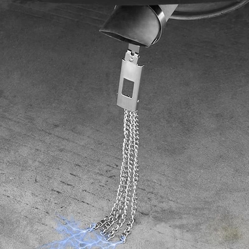 

Автомобильное статическое электричество со стандартным металлическим ремнем для стайлинга автомобиля, избегайте антистатического электростатического подавления автомобильного ремня