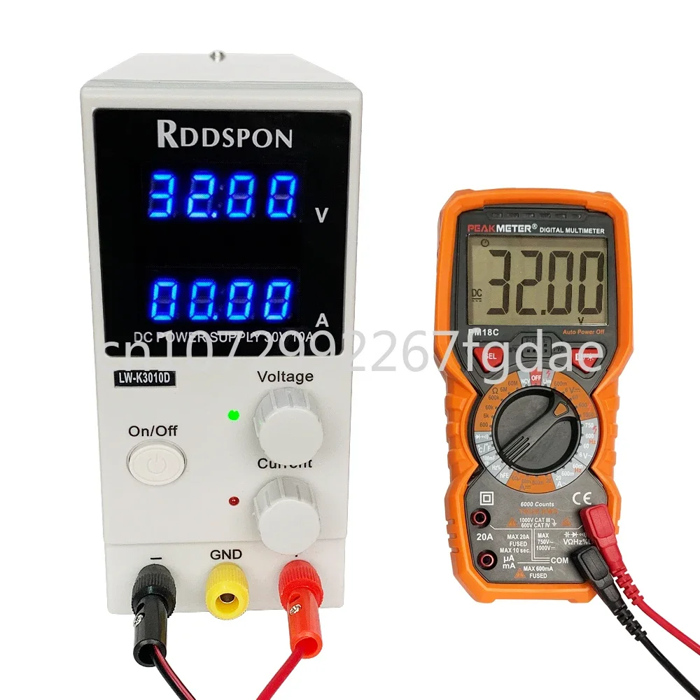 Регулируемый лабораторный источник питания постоянного тока K3010D 30 В 10 А