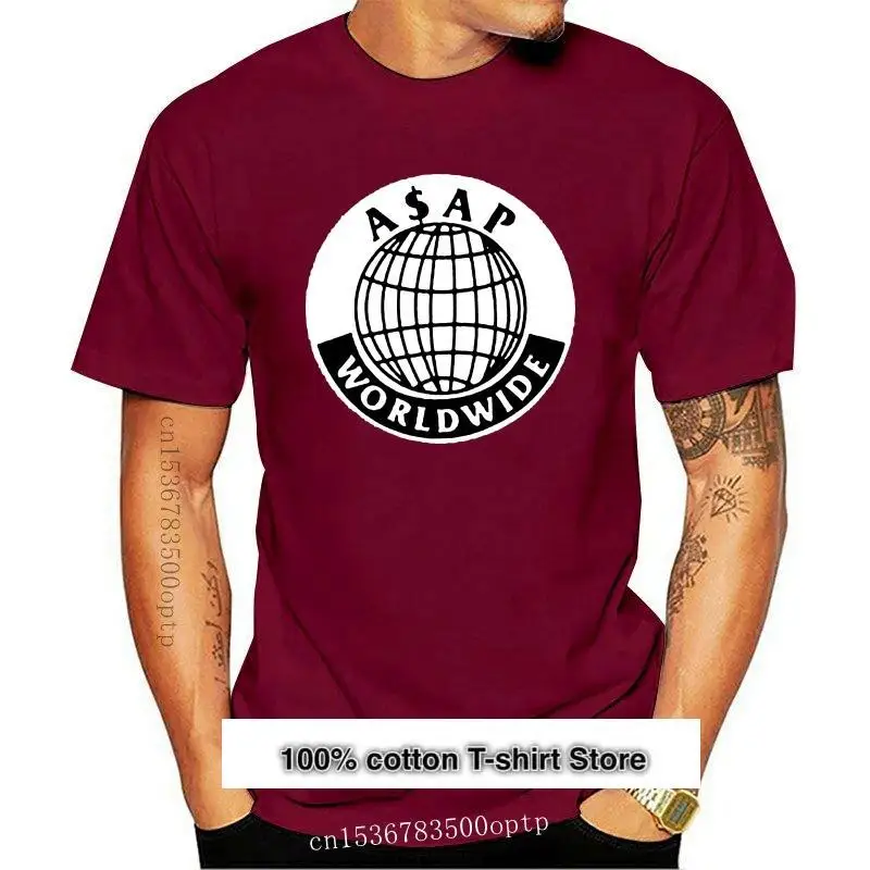

Как можно скорее World-camiseta negra para hombre, camisetas, ropa
