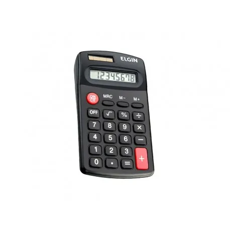 

Calculadora De Bolso Solar Pilha Blister Cb1485 Preta Elgin