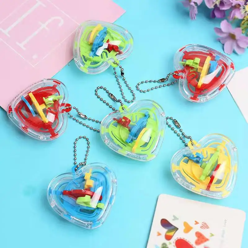 3D шагающий лабиринт с бусинами интеллектуальный шариками детские головоломки