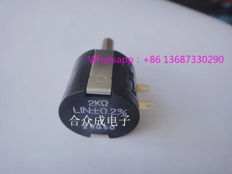 Фото M22E10 1K 2K 5K 10K 20K потенциометр многооборотная обмотка проволоки №1