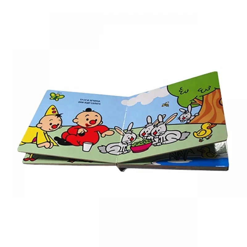 

New Style Customized Cost-Effective Book Printing Service Softcover Coloring Board Book Publishing For Children