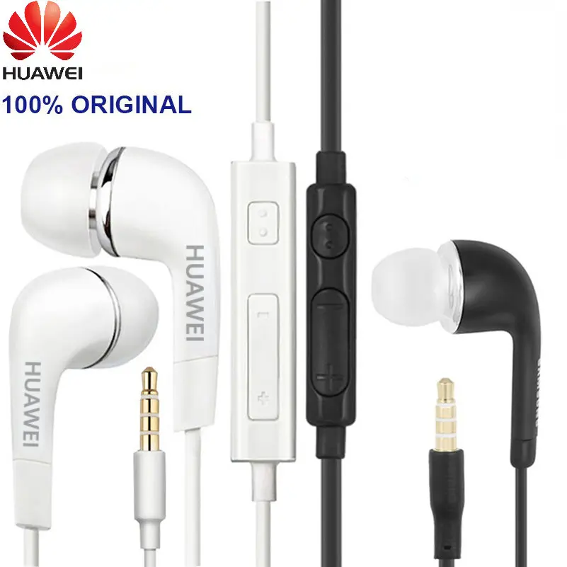 

Original Huawei Earphones Built-in Mic 3.5mm In-Ear Wired Headsets for Samsung Xiaomi Vivo Oppo Smartphones