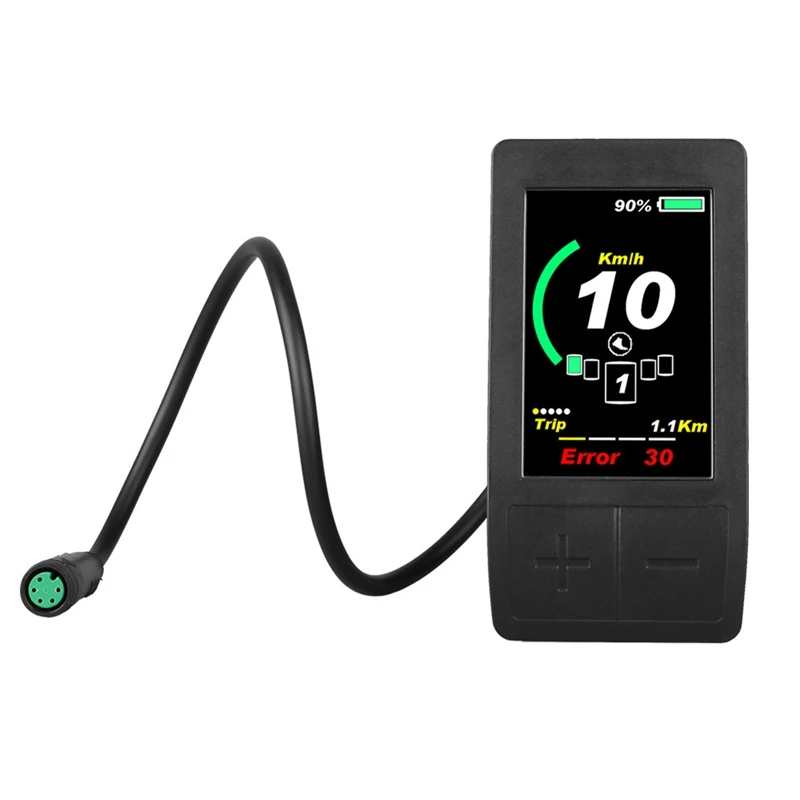 

For Bafang Central Motor Color Display Meter 500C-H TFT Screen LCD Display Bicycle Modified Vertical Screen Code Table