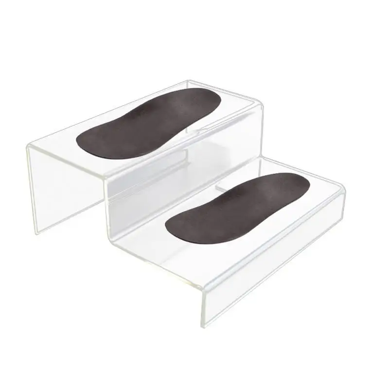 

Розничная продажа акриловых стоек стойка для обуви витрина для ювелирных изделий стойка для драгоценностей с лестницей двойная стойка органайзеры 23 этапа