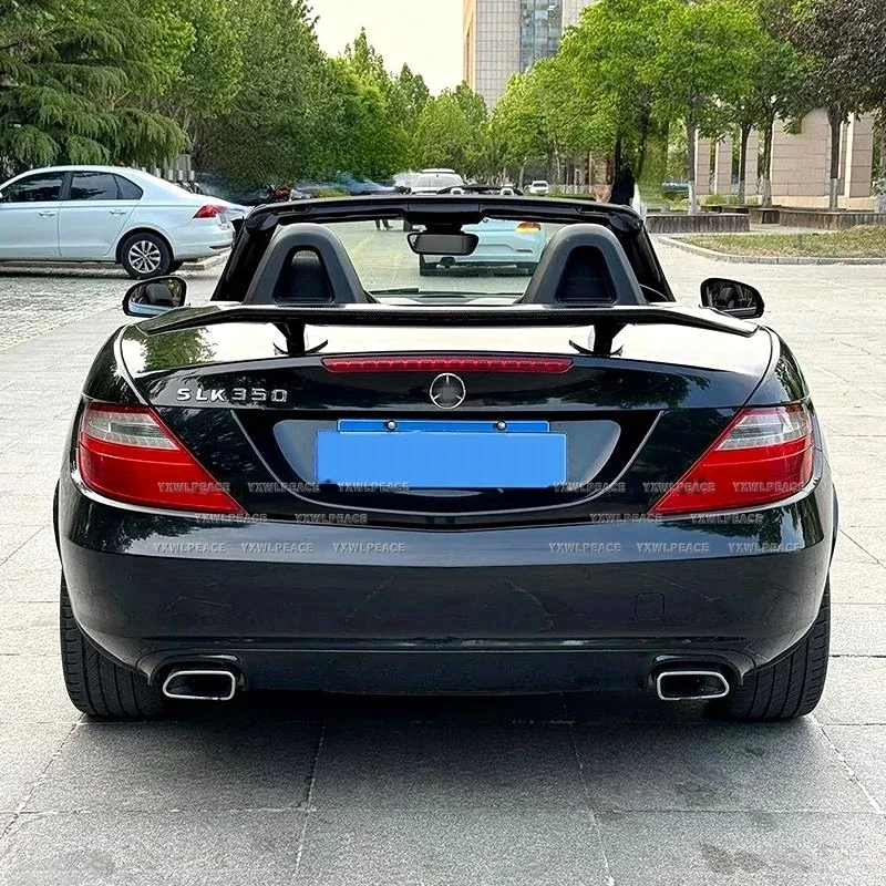 Фото Для Mercedes-Benz SLK SLK320 R171 R172 2006-2013 SLK200 SLK280 SLK300 SLK350: Задний спойлер, накладка на багажник, тюнинг-крыло №3