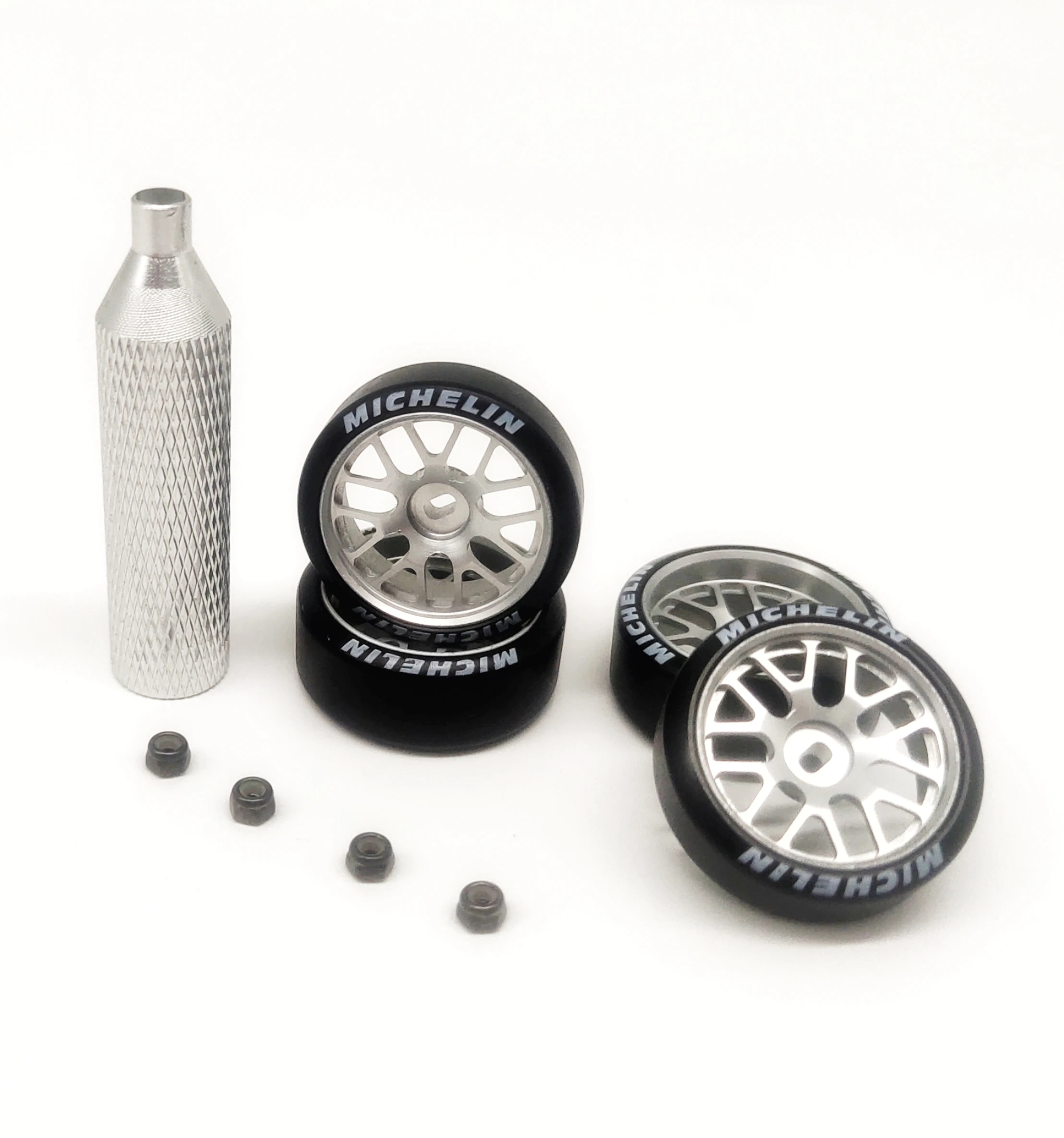Фото RC Drift 22 мм алюминиевый Ступица колеса с логотипом шины для 1/28 Wltoys RC Drift Car MINI-Z AWD MA020 MA030 FWD DRZ BZ GLA GLD HGD1 №3