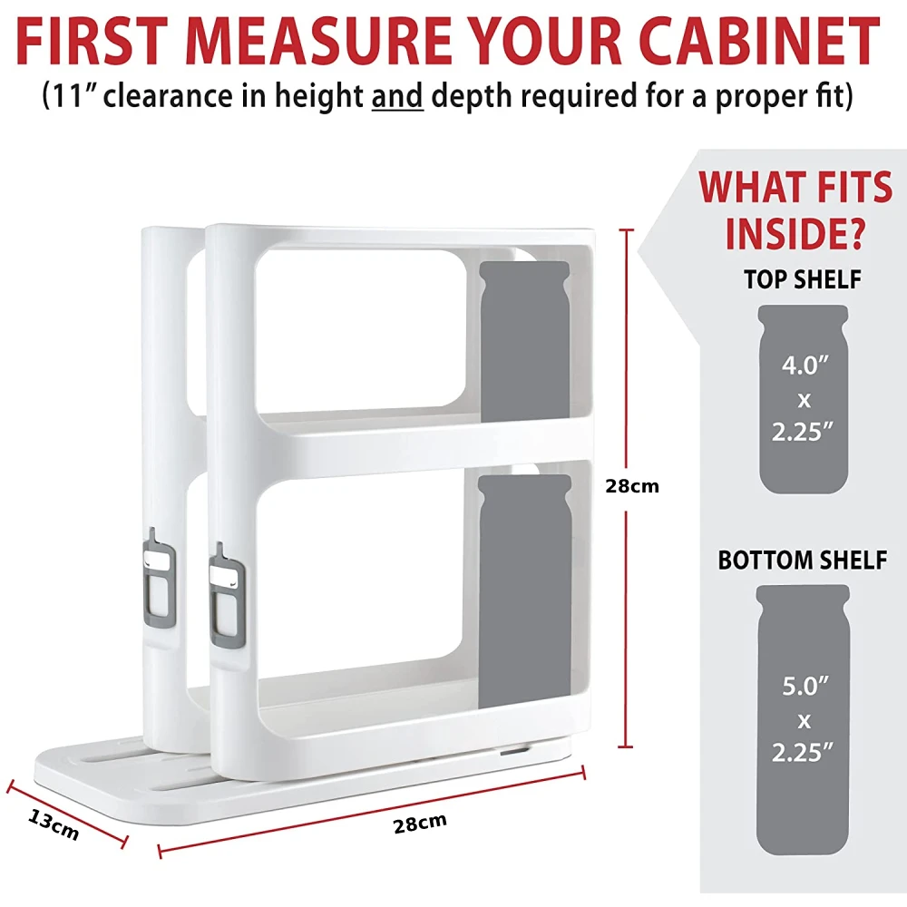 home kitchen spice organizer rack multi function rotating storage shelf slide kitchen cabinet cupboard organizer storage rack free global shipping