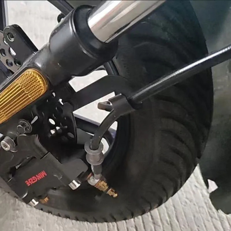 Гидравлический тормозной шланг с оплеткой из нержавеющей стали AN3 Moto усиленная