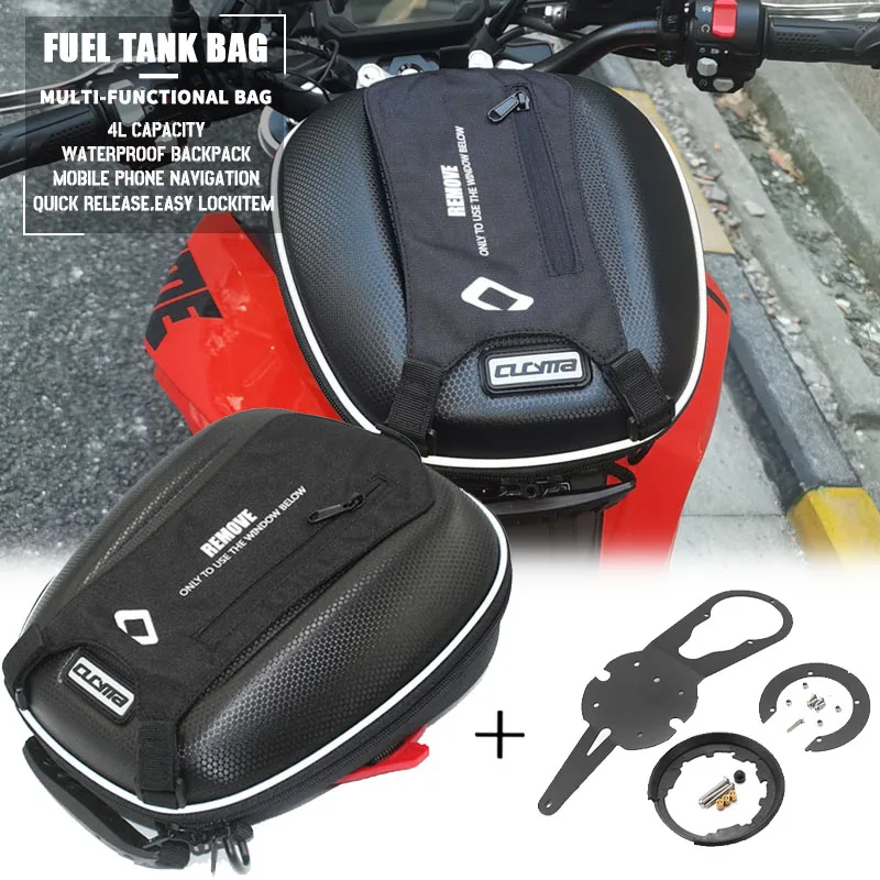 

Fuel Tank Bag Luggage For YAMAHA MT07 FZ 07 MT07 FZ07 2014-2017 MT-07 2015 Motorcycle Phone Navigation Racing Bags Tanklock BF21