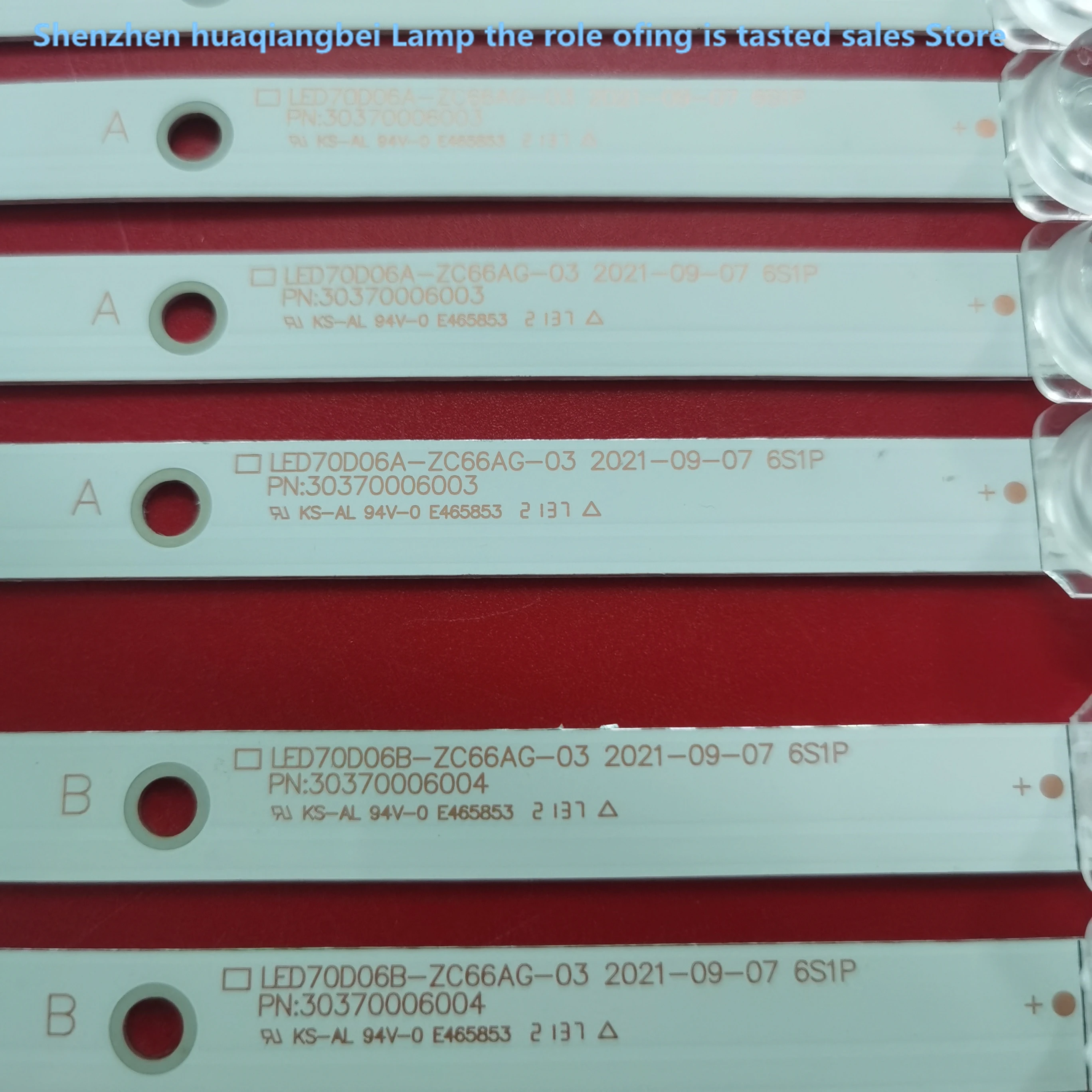 Светодиодная лента для Φ 30370006004 30370006003 LU70C51 LS70M31 LED70D06A-ZC66AG-03