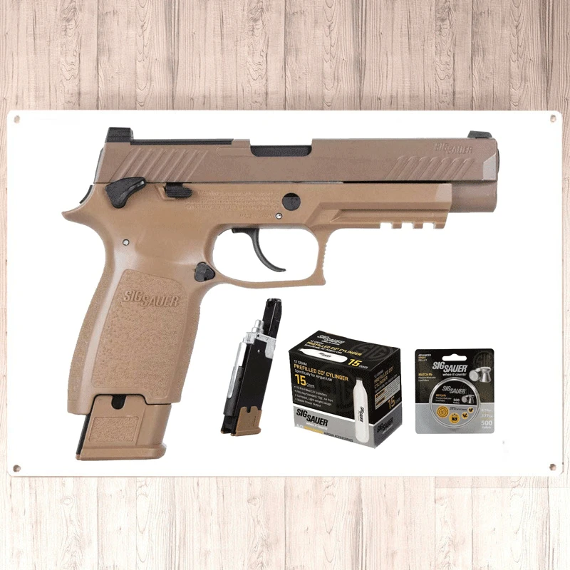 Новый 2022 газовый пистолет Wg Airsoft M 1911 со 500 фпс, полностью металлический, на CO2, с рукой, с пульками 6 мм BB (Airsoft), настенный знак размером 8*12 дюймов.