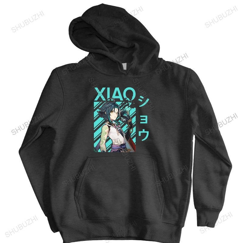 

Мужская толстовка Genshin Impact Xiao, классный принт, популярная мужская уличная одежда, Графический Топ в стиле хип-хоп shubuzhi
