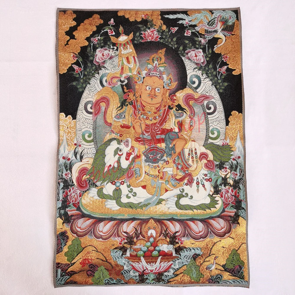 

Religious Thangka decorative portraits, the King of Wealth, Recruit wealth，mascot