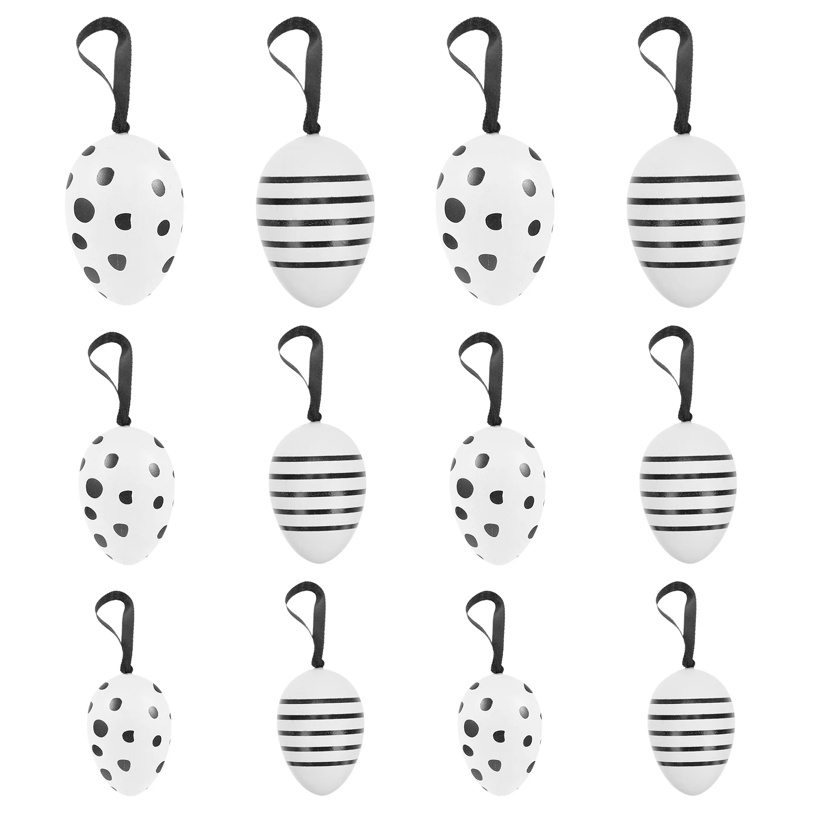 

24Pcs Hanging Eggs Decor Christmas Tree Hanging Ornament Party Supplies Egg Tree Decoration