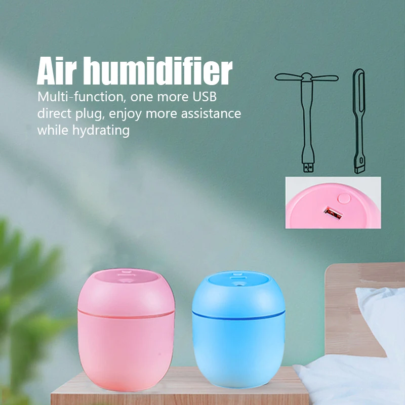 Портативный диффузор для ароматерапии 250 мл светодиодный Ночная лампа