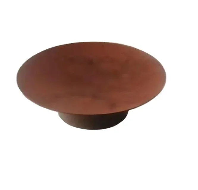 Укороченная стальная чаша для костра кемпинга на открытом воздухе