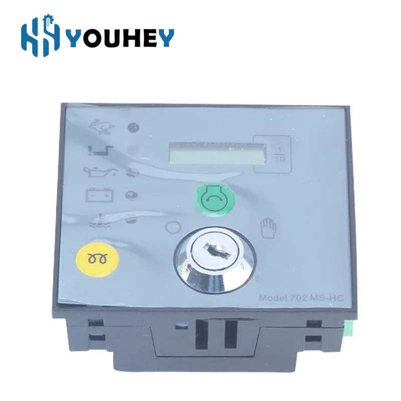 Фото Контроллер генератора с ручным запуском DSE702MS DSE702AS DSE701MS DSE701AS, модуль панели запуска с ключом DSE Deep Sea 702 701 AS MS №1